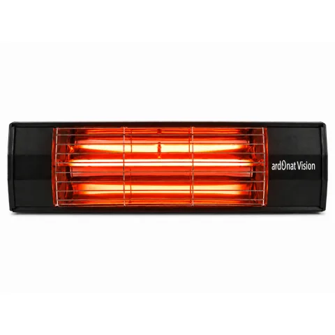 Ardonat Halogen Black 2000W duvar tipi dış mekân infrared ısıtıcı ürün görseli