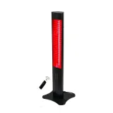 Ardonat Halogen Tower Pro 3000W 5 kademeli uzaktan kumandalı dikey dış mekân infrared ısıtıcı