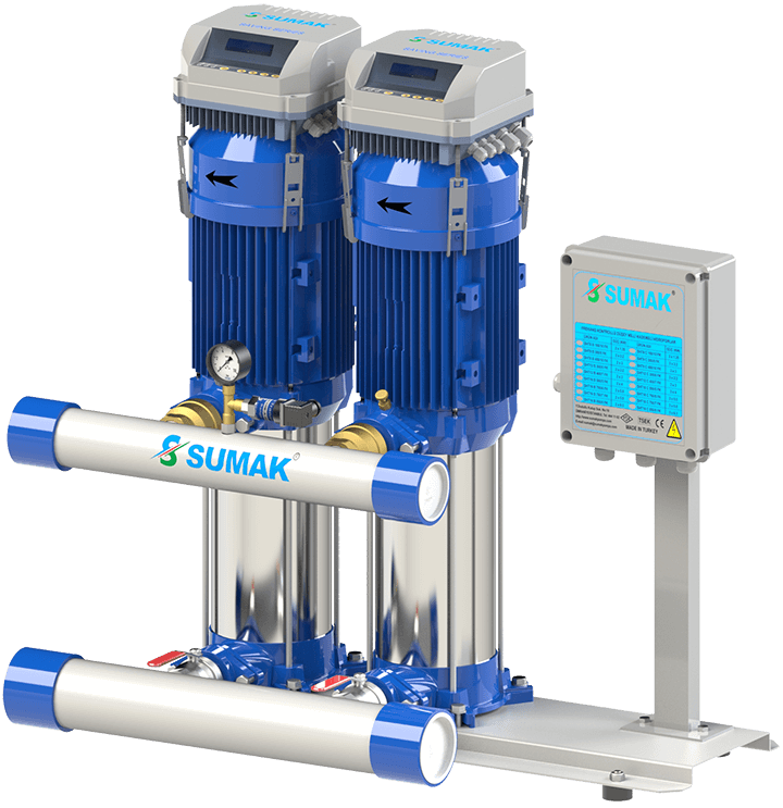 Sumak SHT8-B-300/8-FK hidrofor sistemi ürün görseli