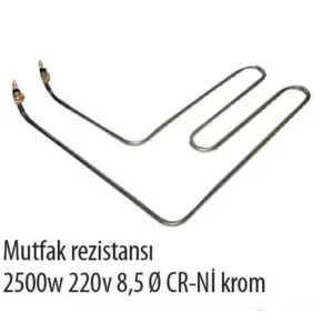 Benmari Rezistansı 2500W 220V 8.5 Ø Cr-Ni - Görsel 1