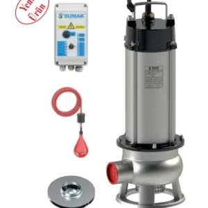 Sumak SDT 40/2 İNOX Az Kirli Su Dalgıç Pompası - Görsel 1