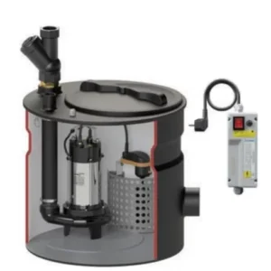 Sumak SMAC-1800 A Termoplastik Tanklı Foseptik Dalgıç Pompa - Görsel 1