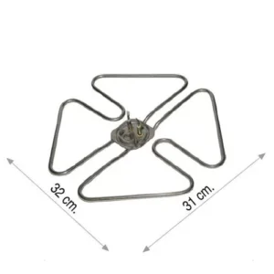 Yonca Semaver Rezistansı 2750W 220V 6.5 Ø Cr-Ni - Görsel 1